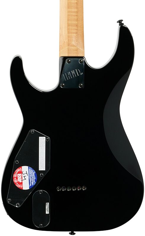 ESP LTD Josh Middleton JM-II Electric Guitar (with Case), Black Shadow Burst, Body Straight Back