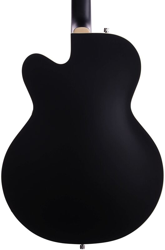 Gretsch G100CE Synchromatic Archtop Acoustic-Electric Guitar, Black, Body Straight Back