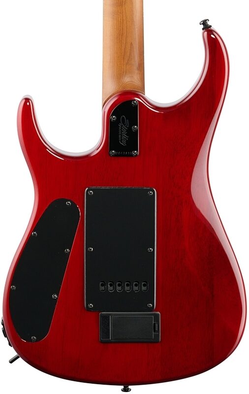 Sterling by Music Man JP150 DiMarzio Electric Guitar (with Gig Bag), Blood Orange Burst, Body Straight Back