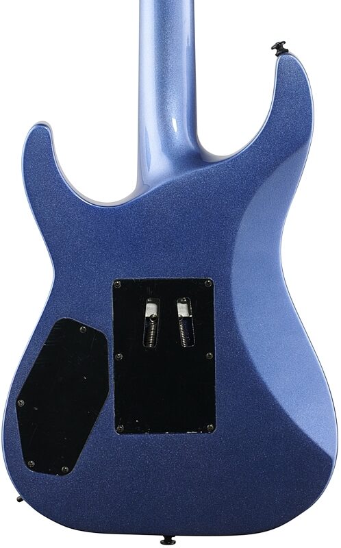 Kramer SM-1 Electric Guitar, with Black Floyd Rose, Candy Blue, Body Straight Back