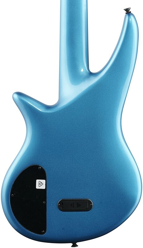Jackson X Series Spectra SBXM V Bass Guitar, Electric Blue, Body Straight Back