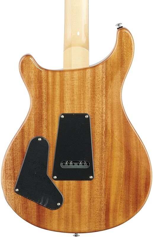 PRS Paul Reed Smith SE Custom 22 Semi-Hollow Electric Guitar, Santana Yellow, Body Straight Back