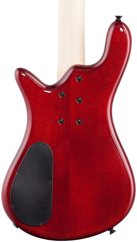 Spector Bantam 4 Short Scale Electric Bass (with Gig Bag), Black Cherry Gloss, Blemished, Body Straight Back