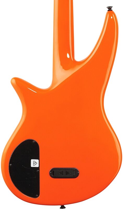 Jackson X Spectra Bass SBX IV Bass Guitar, Neon Orange, Body Straight Back