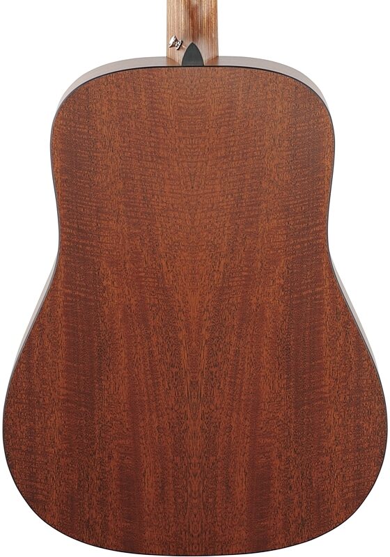 Martin D-X1E Mahogany Acoustic-Electric Guitar (with Gig Bag), New, Body Straight Back