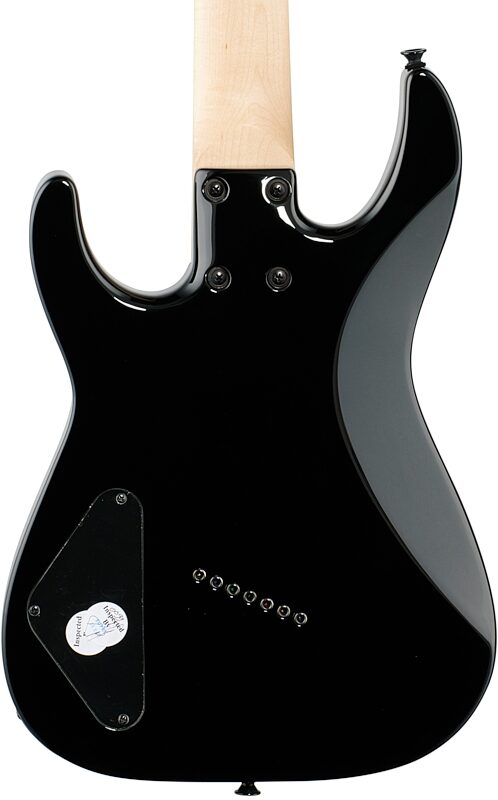 Jackson X Series Dinky DKAF7 MS Electric Guitar, 7-String, Black, Body Straight Back