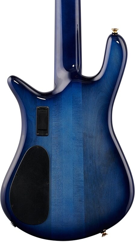 Spector Euro5 LT Electric Bass, 5-String (with Gig Bag), Blue Fade Gloss, Body Straight Back