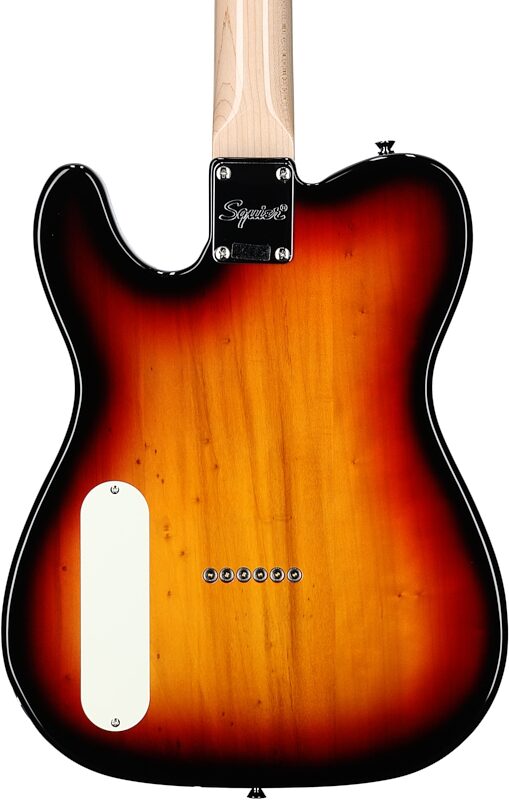 Squier Paranormal Baritone Cabronita Telecaster Electric Guitar, Laurel Fingerboard, 3-Color Sunburst, Body Straight Back