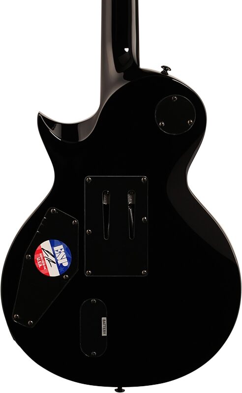 ESP LTD Gary Holt GH-600 Electric Guitar (with Case), Black, Body Straight Back