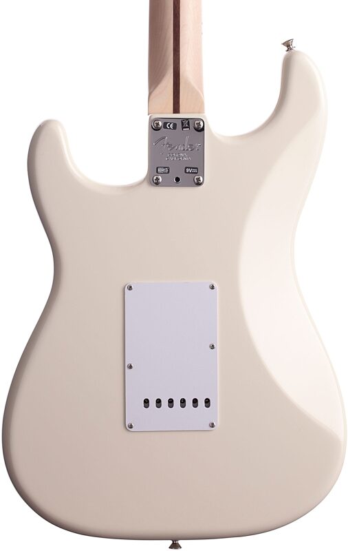 Fender Eric Clapton Artist Series Stratocaster (Maple with Case), Olympic White, Body Straight Back