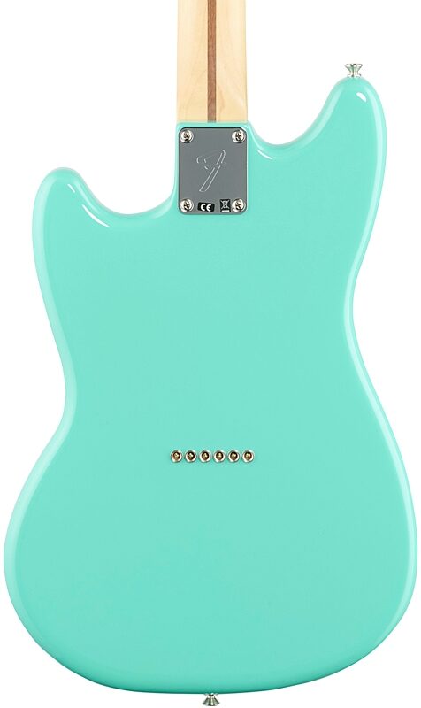 Fender Player Mustang 90 Electric Guitar, with Maple Fingerboard, Seafoam Green, Body Straight Back