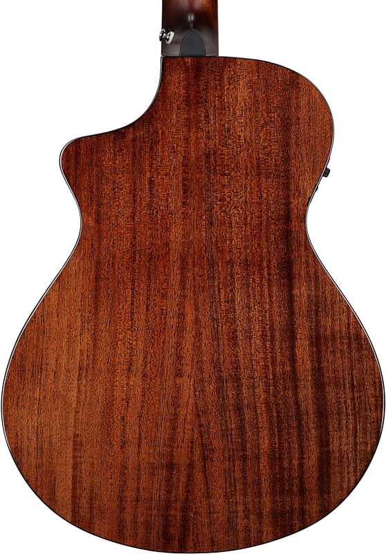 Breedlove ECO Discovery S Concert CE 12-String Acoustic Guitar, Edgeburst, Body Straight Back