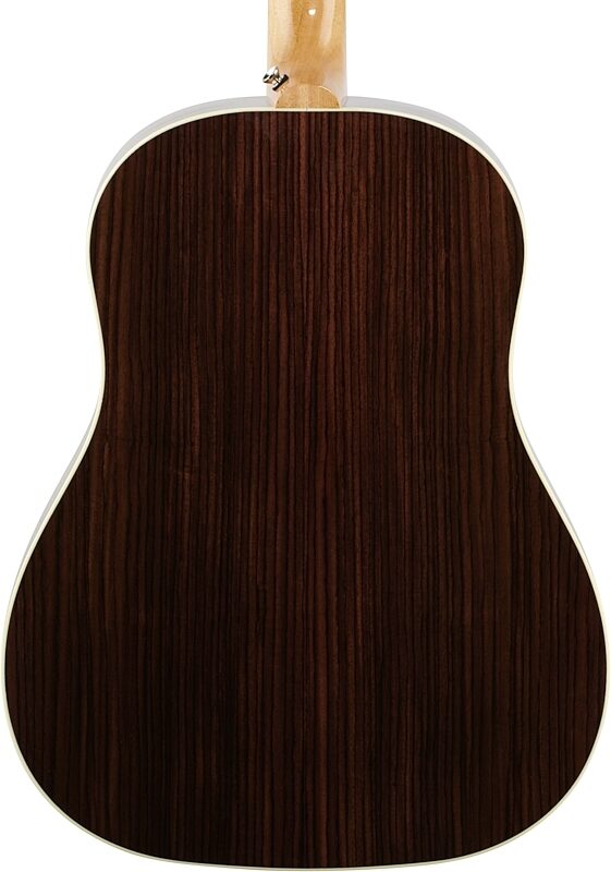 Gibson J-45 Studio Rosewood Acoustic-Electric Guitar (with Case), Antique Natural, Body Straight Back