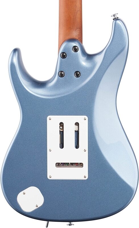 Ibanez AZ2204 Prestige Electric Guitar (with Case), Ice Blue Metallic, Blemished, Body Straight Back