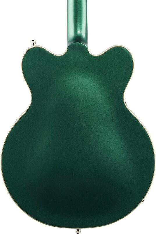 Gretsch G5622LH Electromatic CB DC Electric Guitar, Left-Handed, Georgia Green, Body Straight Back