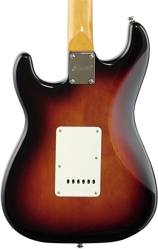 Squier Classic Vibe '60s Stratocaster Electric Guitar, with Laurel Fingerboard, 3-Color Sunburst, Body Straight Back