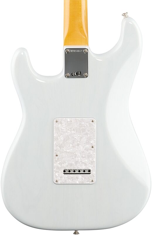 Fender Kenny Wayne Shepherd Stratocaster Electric Guitar (with Case), Transparent Sonic Blue, Body Straight Back