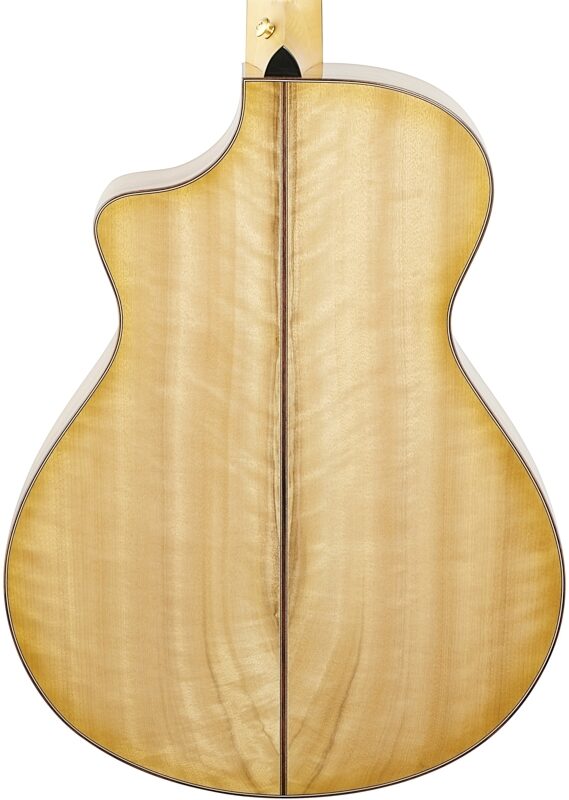 Breedlove Organic Artista Concert CE Acoustic-Electric Guitar, Natural Shadow, Body Straight Back