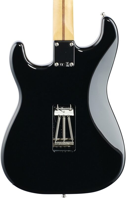 Fender Tom Morello Stratocaster Electric Guitar, Rosewood Fingerboard (with Case), Black, Body Straight Back