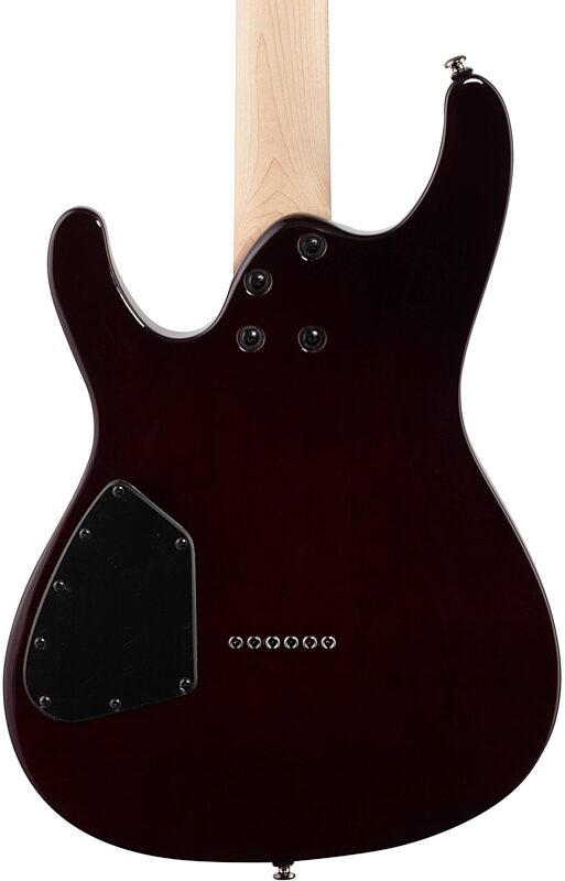 Ibanez S521 Electric Guitar, Blackberry Sunburst, Body Straight Back
