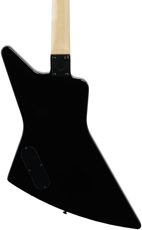 Dean Z Metalman Electric Bass, Black, Body Straight Back