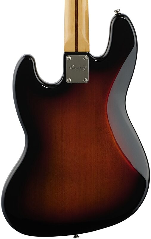 Squier Classic Vibe '60s Jazz Electric Bass, with Laurel Fingerboard, 3-Color Sunburst, Body Straight Back