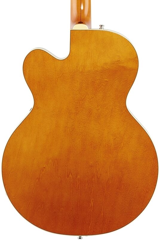 Gretsch G6120T-BSSMK Brian Setzer Signature 59 Bigsby Electric Guitar (with Case), Smoke Orange, Body Straight Back