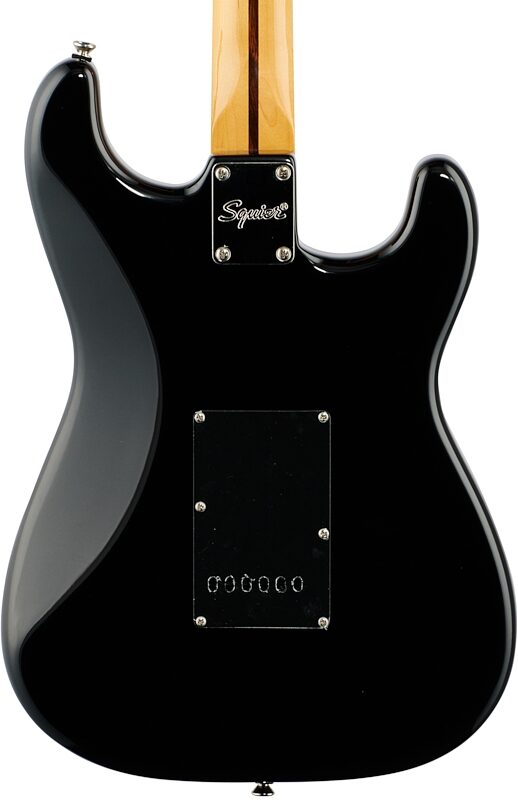 Squier Classic Vibe '70s Stratocaster HSS Electric Guitar, Maple Fingerboard, Left-Handed, Black, Body Straight Back