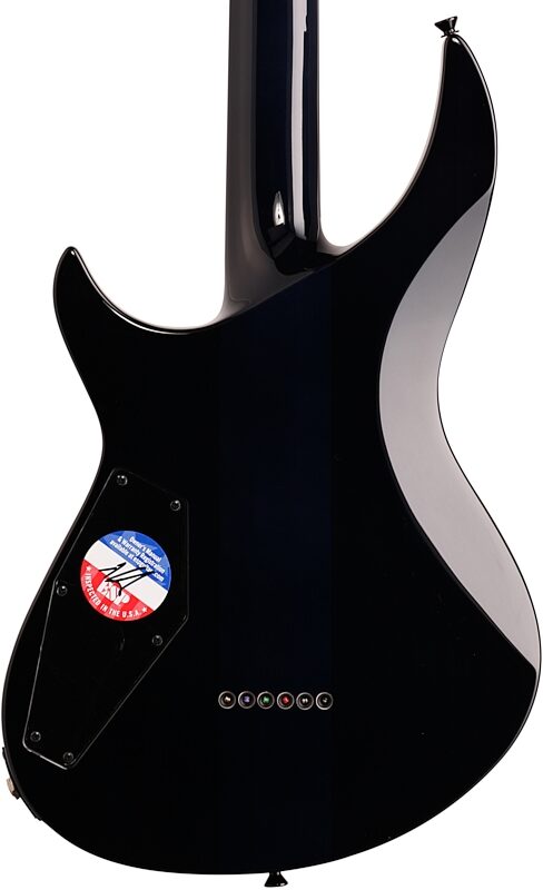 ESP E-II Horizon III FM Electric Guitar, Reindeer Blue, Body Straight Back