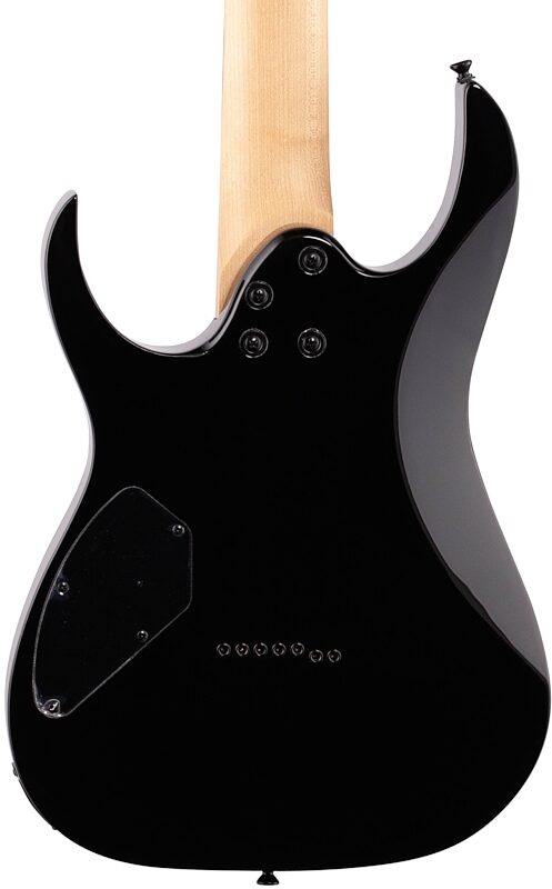 Ibanez GRG7221QA Gio Electric Guitar, Transparent Black Sunburst, Body Straight Back