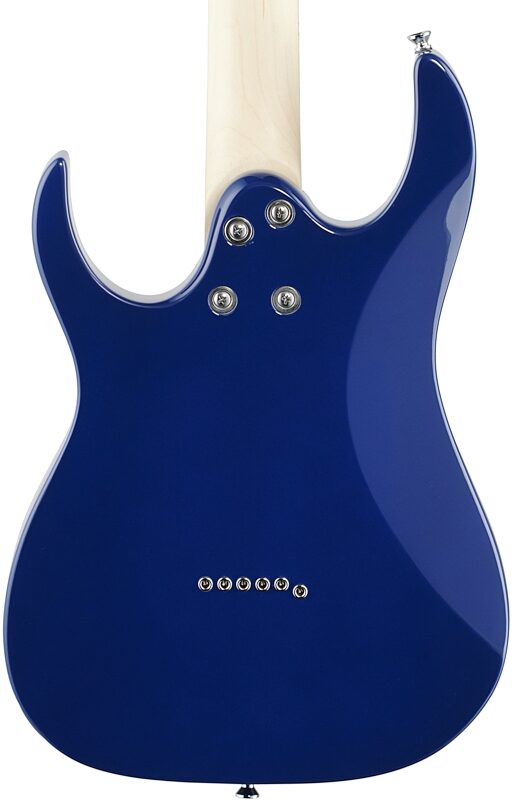 Ibanez GRGM21M Mikro Electric Guitar, Blue Burst, Body Straight Back