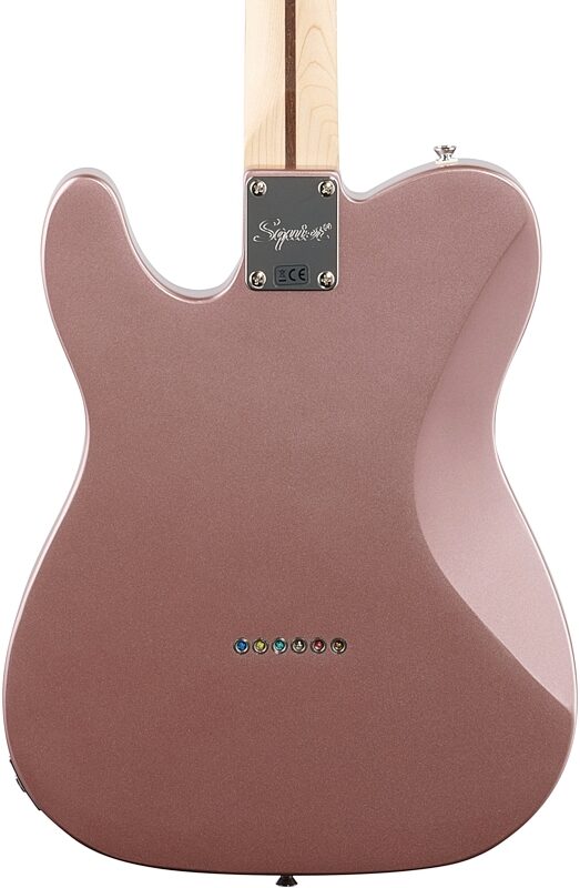 Squier Affinity Telecaster Deluxe Electric Guitar, Laurel Fingerboard, Burgundy Mist, Body Straight Back