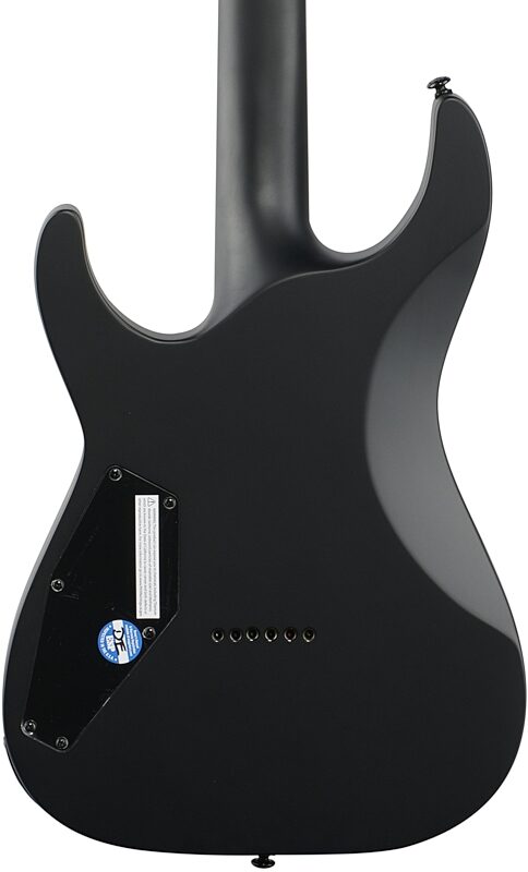 ESP LTD M-HT Electric Guitar, Black Metal, Body Straight Back