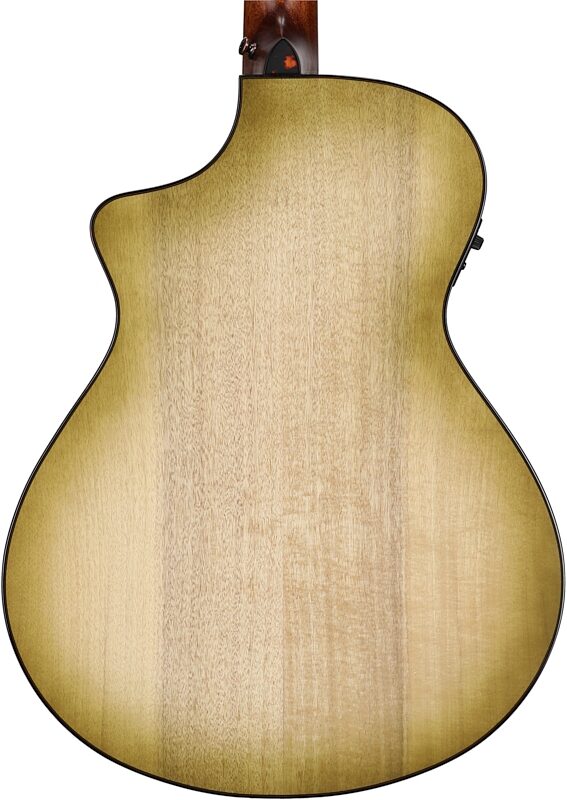 Breedlove ECO Pursuit Exotic S Concert CE Acoustic-Electric Guitar, Sweetgrass, Body Straight Back