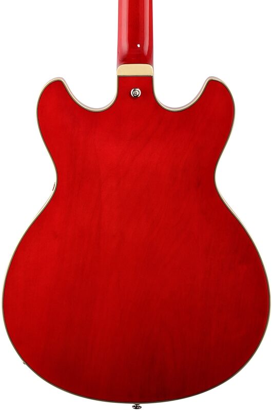 Ibanez Artcore AS7312 Electric Guitar, 12-String, Transparent Cherry Red, Body Straight Back