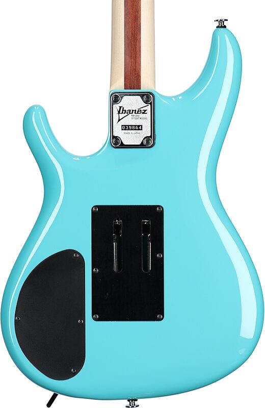Ibanez JS2410 Joe Satriani Electric Guitar (with Case), Sky Blue, Body Straight Back