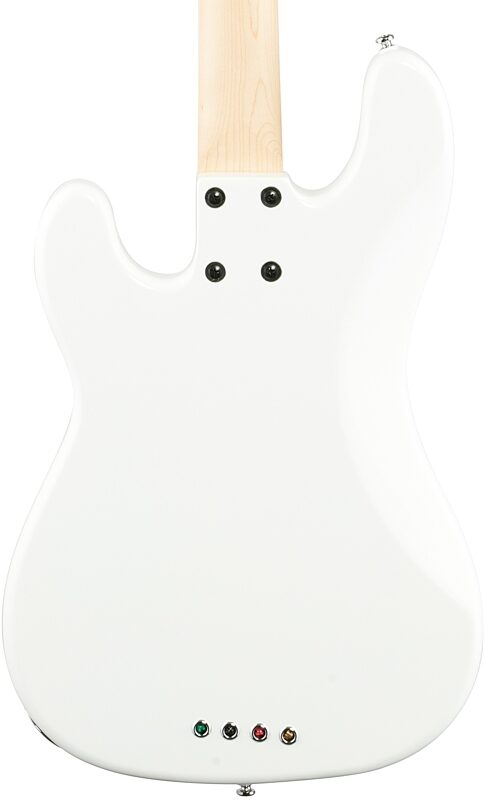 Lakland Skyline 44-64 Custom PJ Rosewood Fretboard Bass Guitar, White, Body Straight Back