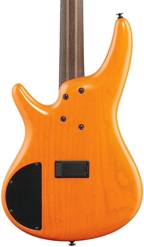 Ibanez SR4600 Prestige Electric Bass (with Case), Orange Solar Flare, Body Straight Back