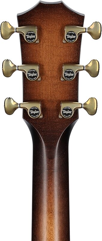 Taylor Builder's Edition 614ce Acoustic-Electric Guitar, Natural, Serial Number 1210251066, Headstock Straight Back