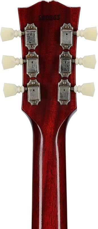 Gibson Custom 1961 ES-335 Murphy Lab Ultra Light Aged Electric Guitar (with Case), 60s Cherry, Serial Number 120263, Headstock Straight Back