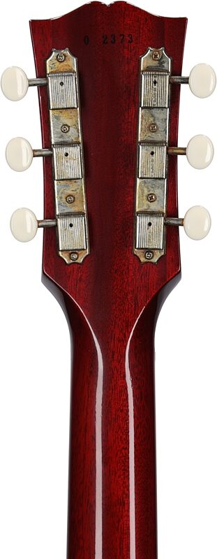 Gibson Custom 1960 Les Paul Special Double Cut Electric Guitar (with Case), Cherry, Serial Number 02373, Headstock Straight Back