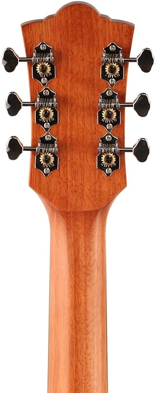 Guild OM-240E Acoustic-Electric Guitar, Natural, Headstock Straight Back