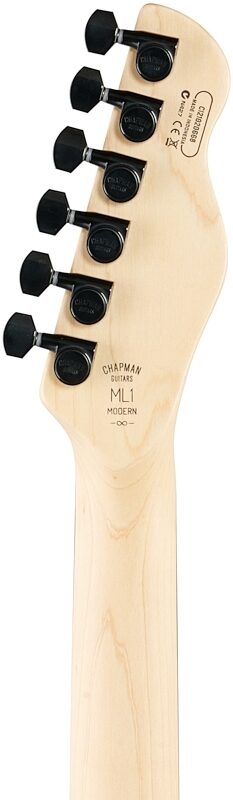 Chapman ML1 Modern Electric Guitar, Red Sea, Headstock Straight Back