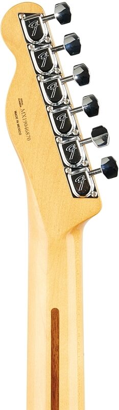 Fender Vintera '70s Telecaster Custom Electric Guitar, Maple Fingerboard (with Gig Bag), Black, Headstock Straight Back