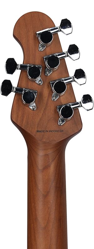 Sterling by Music Man CT50 Cutlass HSS Electric Guitar, Daphne Blue Satin, Headstock Straight Back
