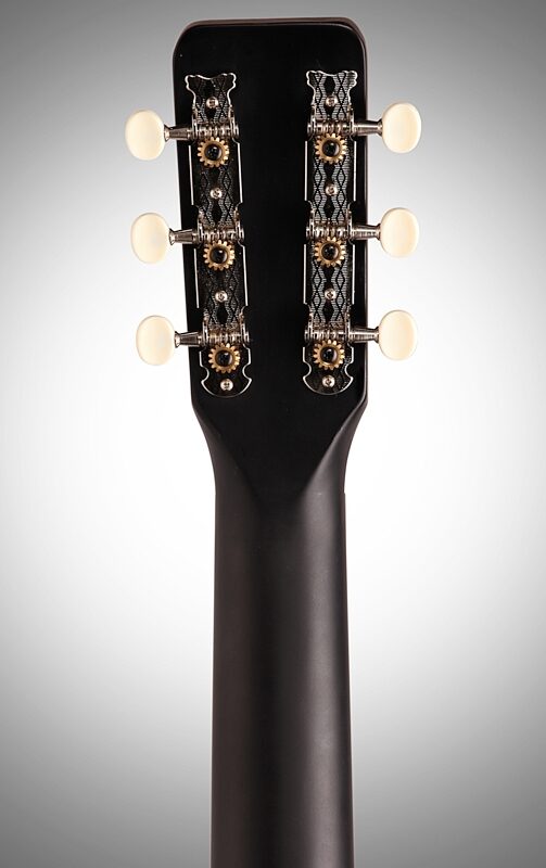 Gretsch G9500 Jim Dandy Parlor Flat Top Acoustic Guitar, 2-Color Sunburst, Headstock Straight Back