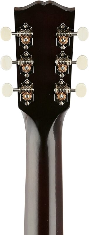 Gibson Custom Shop Historic 1934 Jumbo VOS Acoustic Guitar (with Case), Vintage Sunburst, Headstock Straight Back