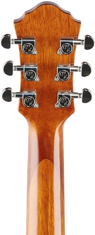 Michael Kelly Forte Jr. 3/4-Size Acoustic-Electric Guitar, Ziricote, Headstock Straight Back