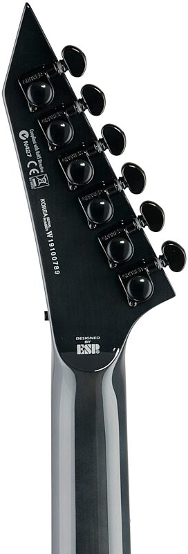 ESP LTD H3-1000FR Electric Guitar, See-Thru Black Sunburst, Headstock Straight Back