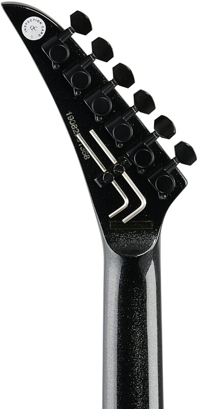 Kramer SM-1 Electric Guitar, with Black Floyd Rose, Maximum Steel, Blemished, Headstock Straight Back